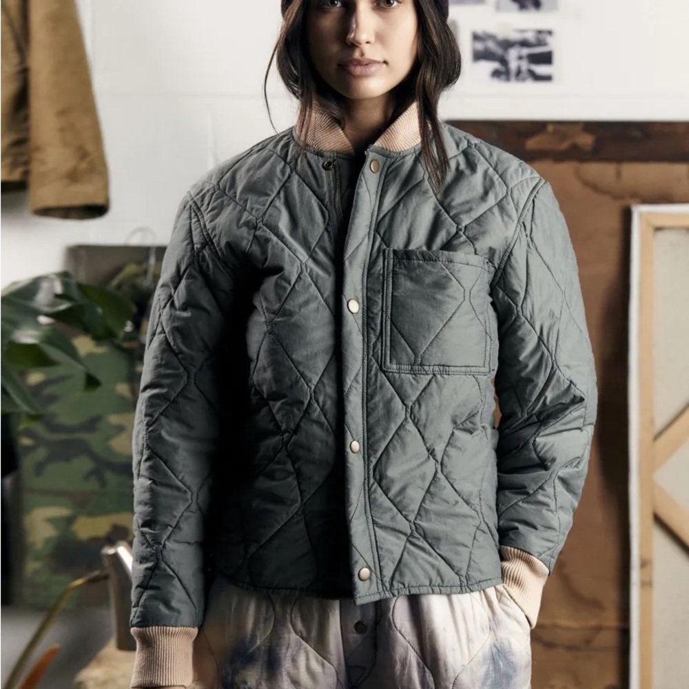 Imogene + Willie x Alpha Industries Women's Quilted Bomber